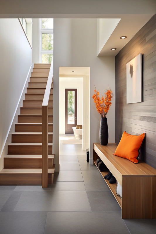 Décorer une montée d'escalier