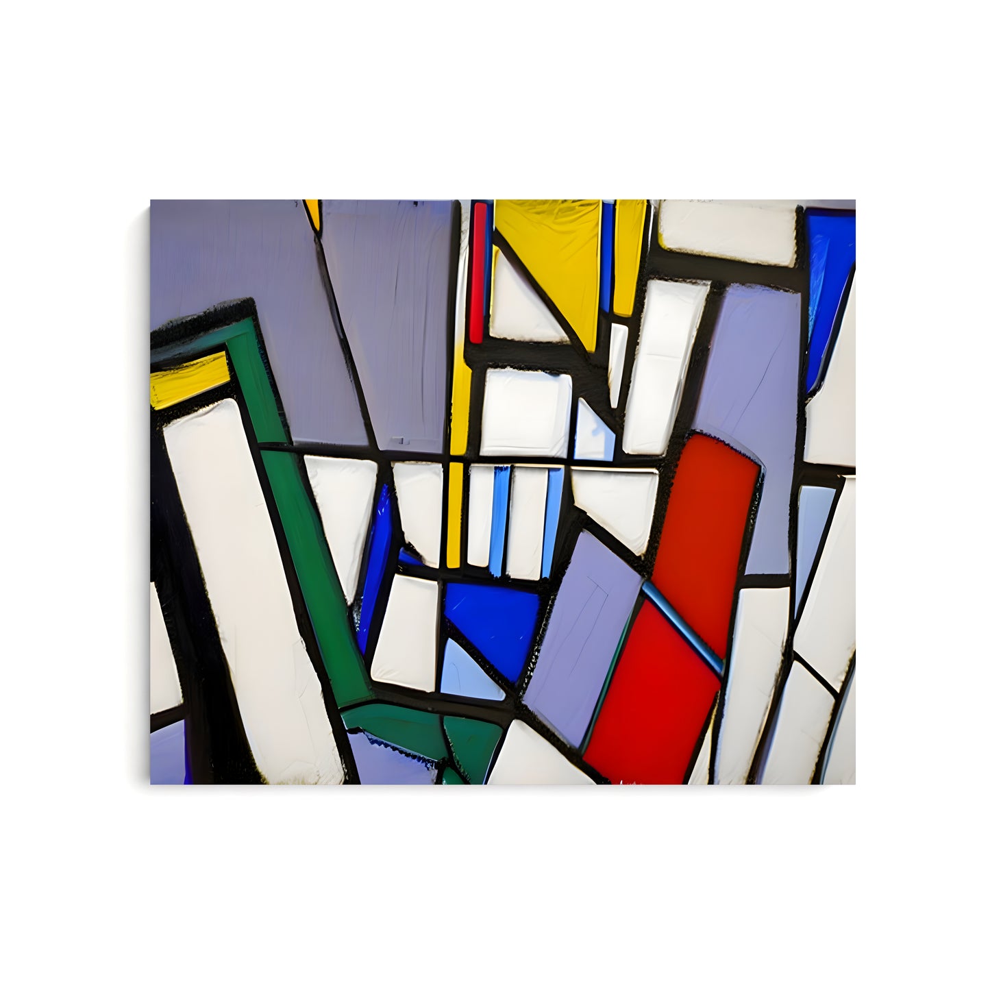 Verre Brisé - Art Abstrait