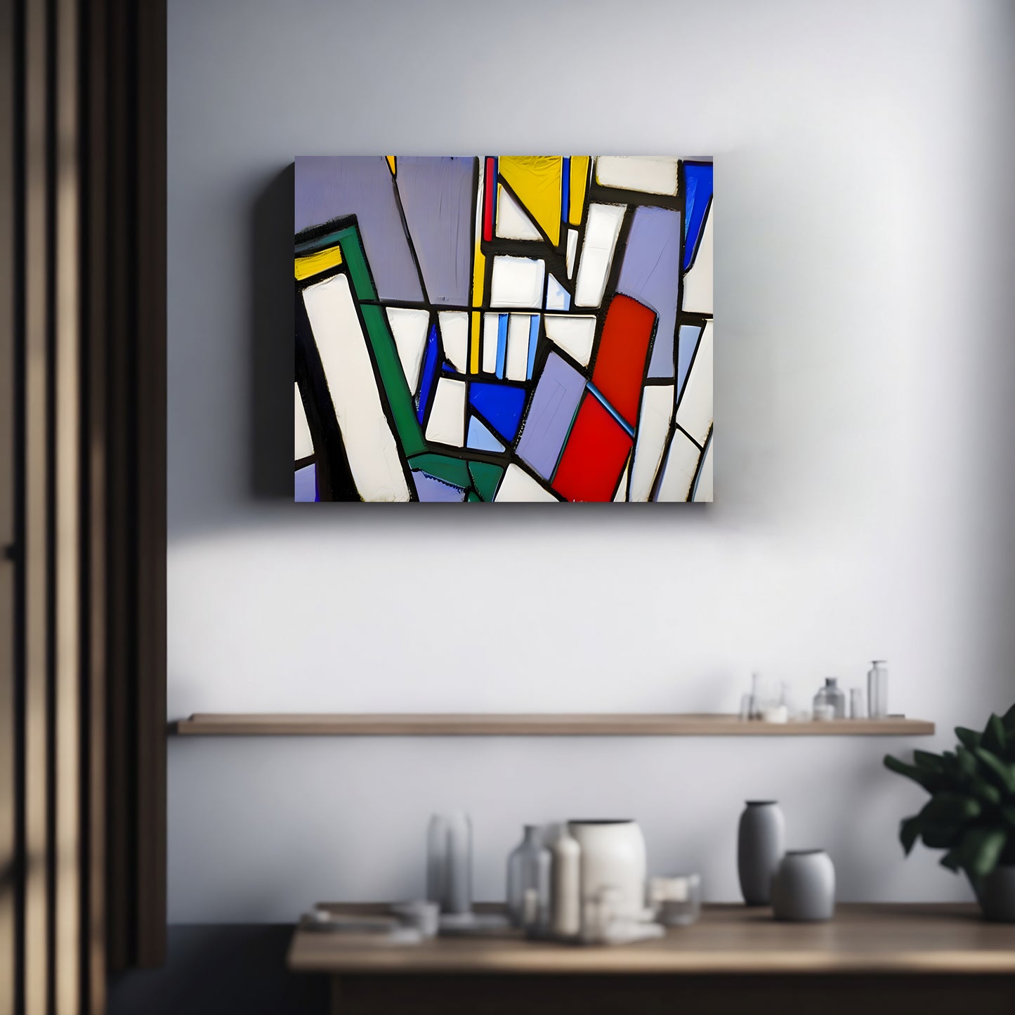 Verre Brisé - Art Abstrait