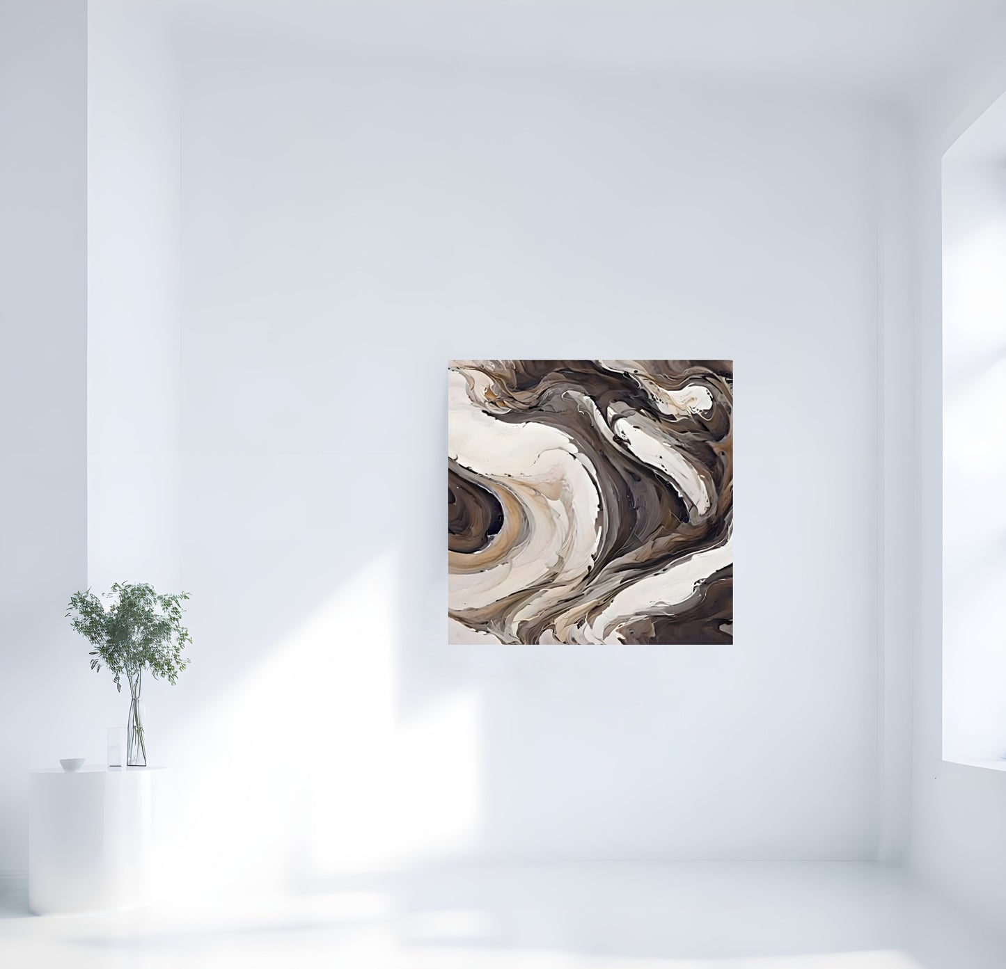 Apaisement - Art Abstrait InkConceptArt Tableau