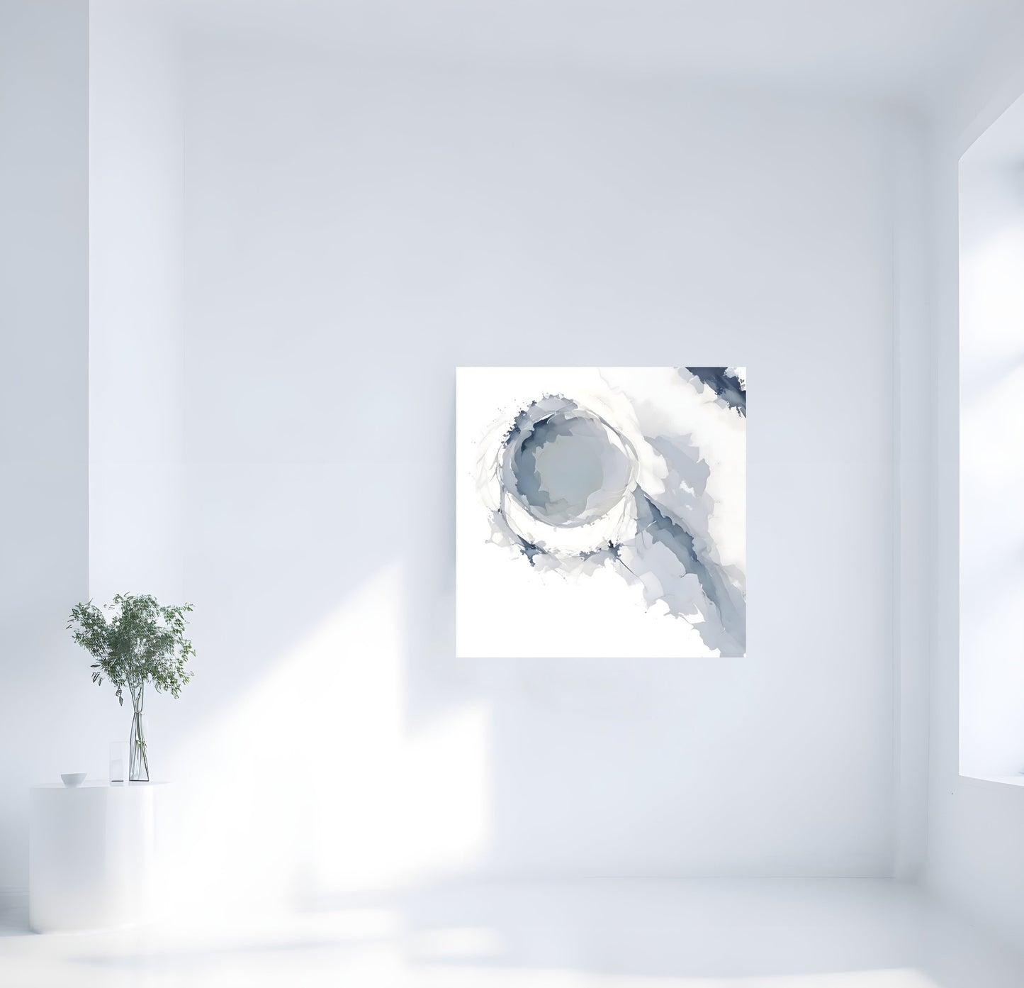 Apparition de Conscience - Art Abstrait InkConceptArt Tableau