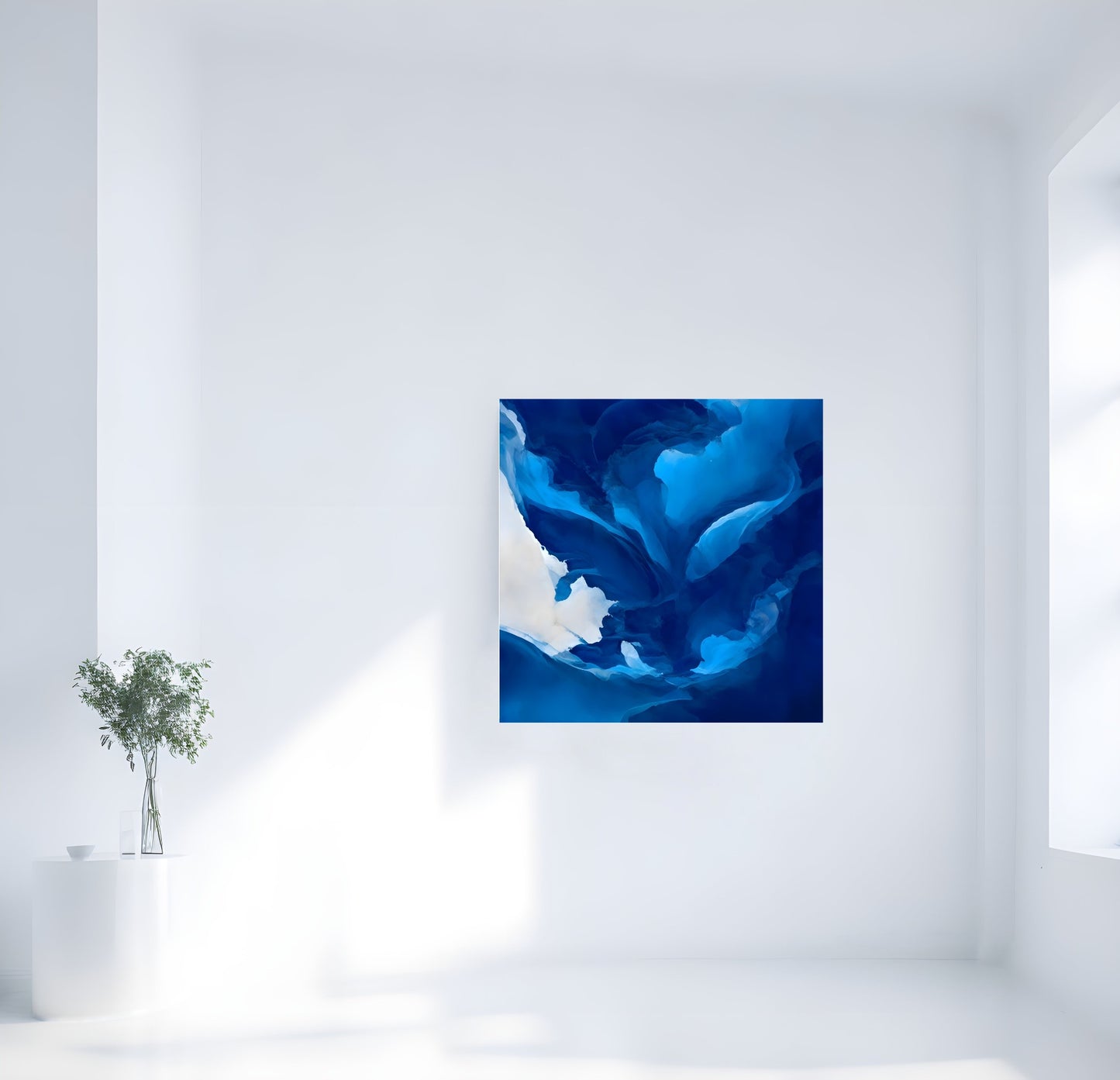 Courant Spontané - Art Abstrait InkConceptArt Tableau