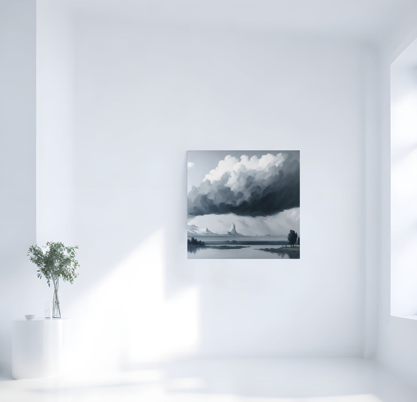 Désolation - Entre Nuage et Brume InkConceptArt Tableau