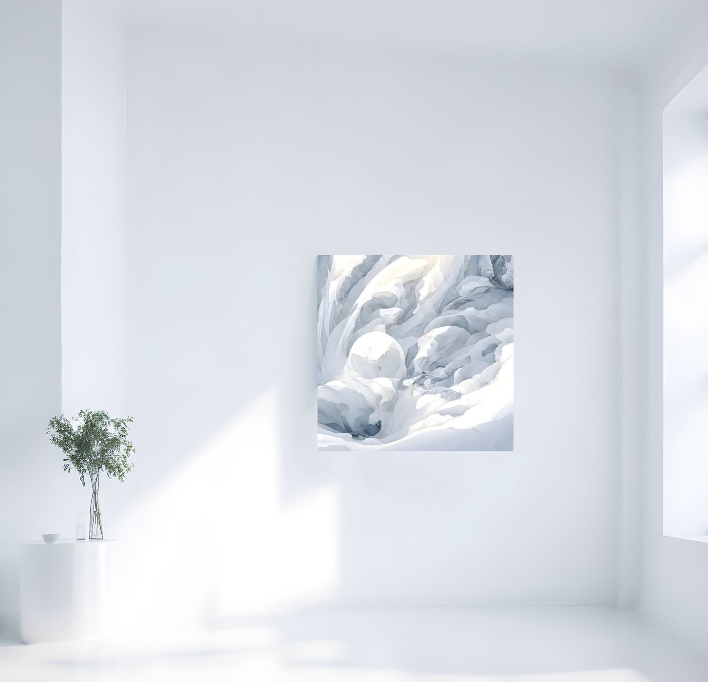 Paix Intérieure - Art Abstrait InkConceptArt Tableau