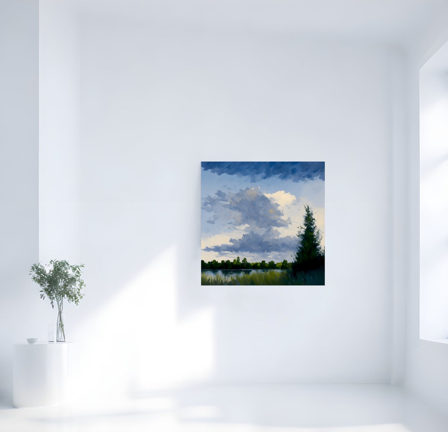 Soir d'été - Inspiration Monet InkConceptArt Tableau
