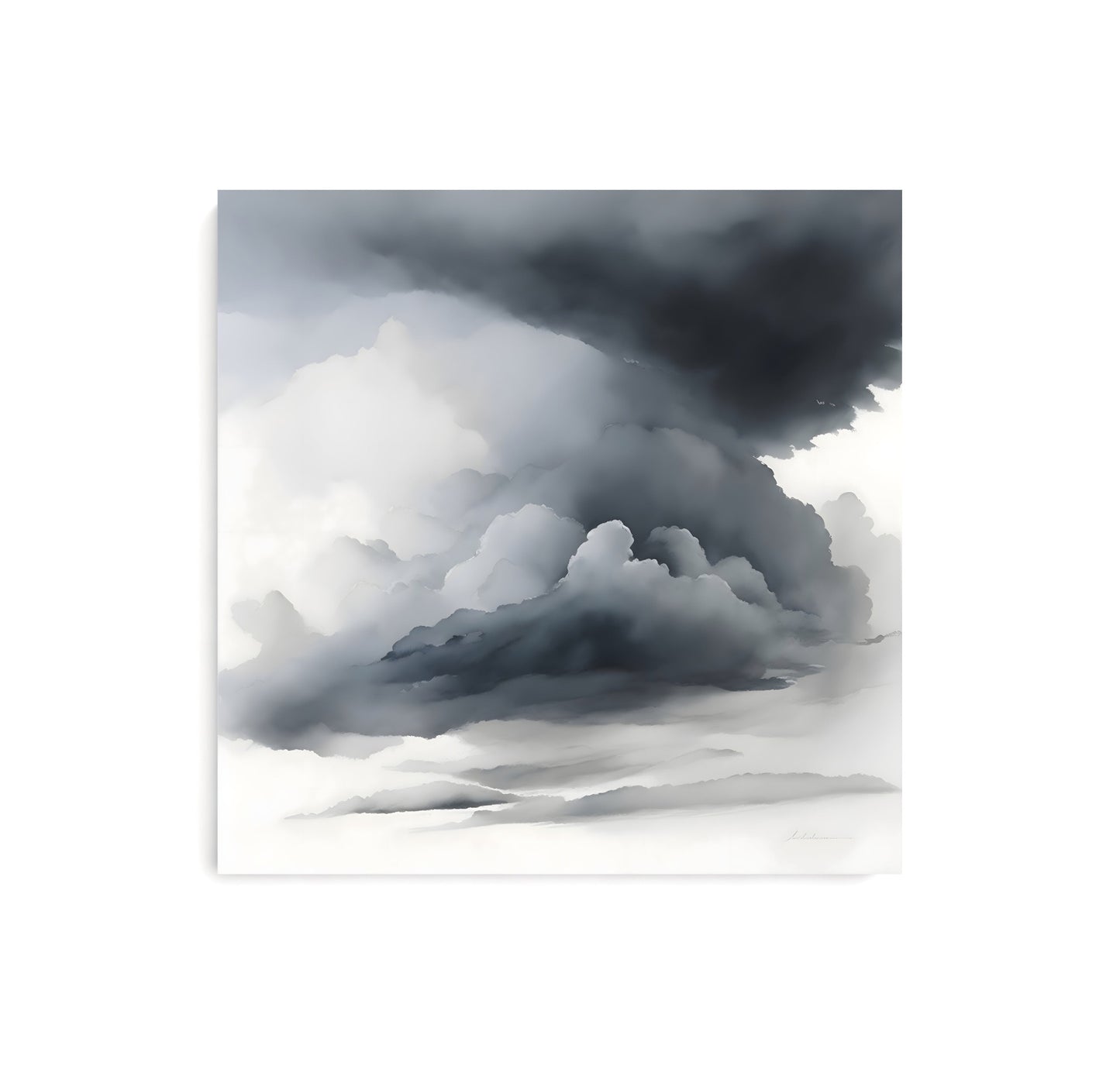 Timidité - Entre Nuage et Brume InkConceptArt Tableau