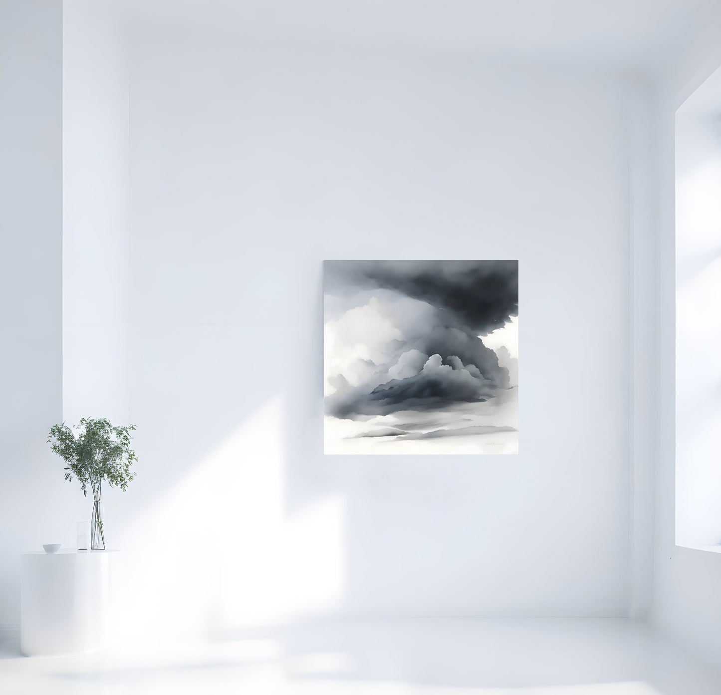 Timidité - Entre Nuage et Brume InkConceptArt Tableau