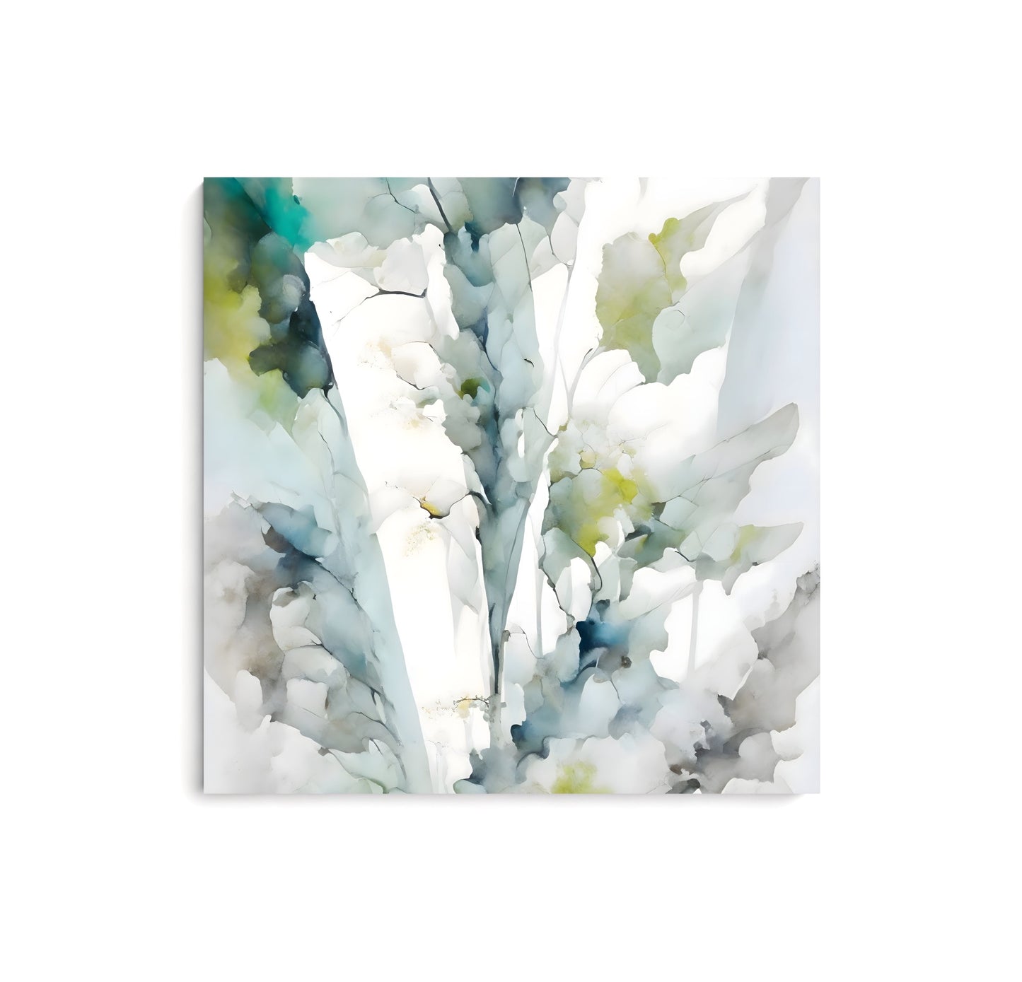 Traversée Florale - Art Abstrait InkConceptArt Tableau