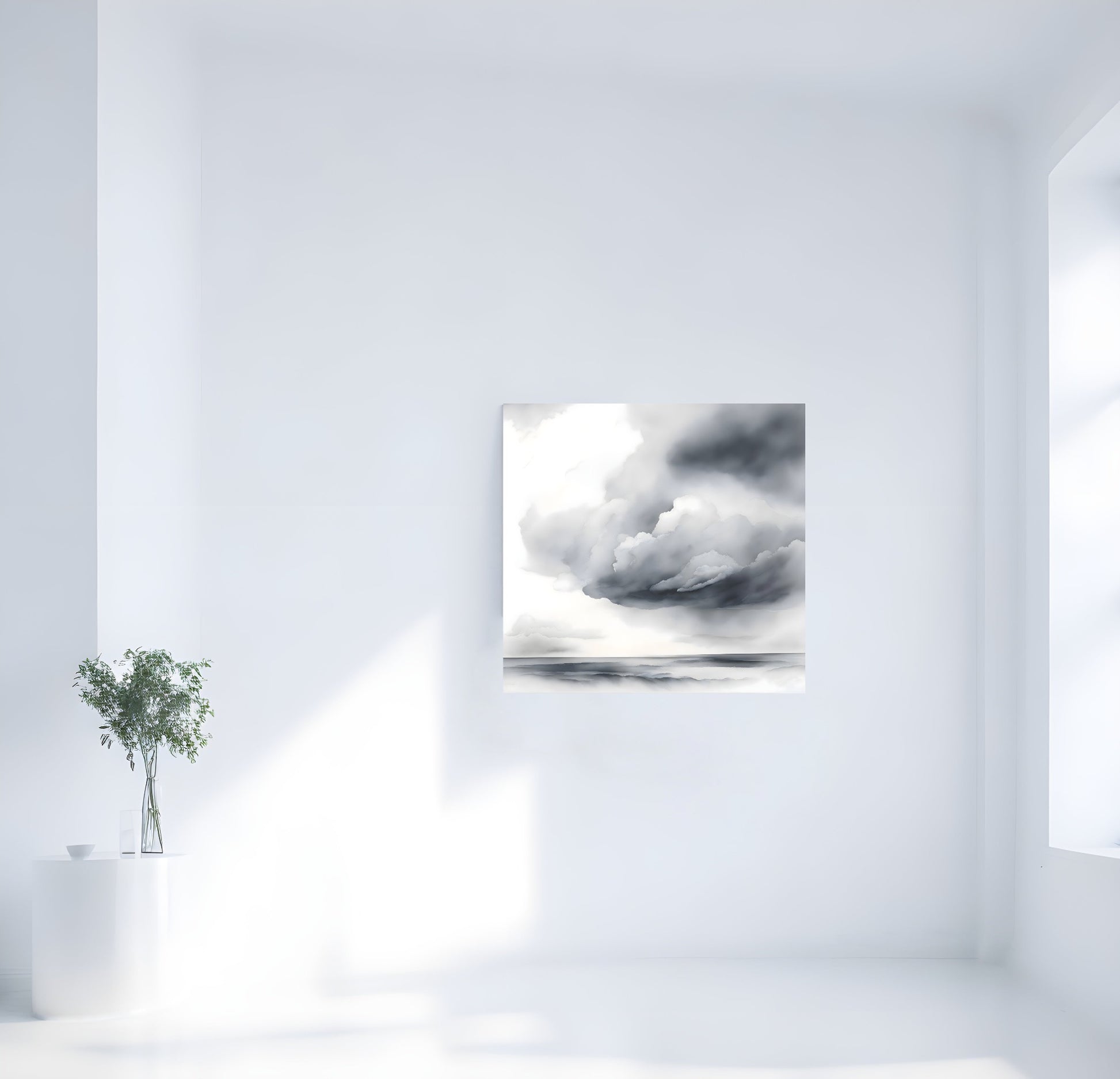 Solitude - Entre Nuage et Brume InkConceptArt Tableau